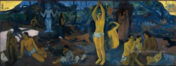 Paul Gauguin œuvres - D ou venonsnous Que sommes nous? D’où venons nous? Que sommes nous? Où allons nous Paul Gauguin?